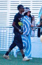 KYLIE JENNER and Travis Scott Arrives at Coachella in Indio 04/13/2019