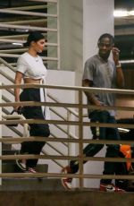 KYLIE JENNER and Travis Scott Out in Beverly Hills 04/08/2019
