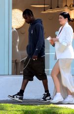 KYLIE JENNER and Travis Scott Out Shopping in West Hollywood 04/22/2019