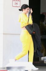 KYLIE JENNER Arrives on a Jet Back to Los Angeles 03/31/2019