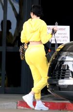 KYLIE JENNER Arrives on a Jet Back to Los Angeles 03/31/2019