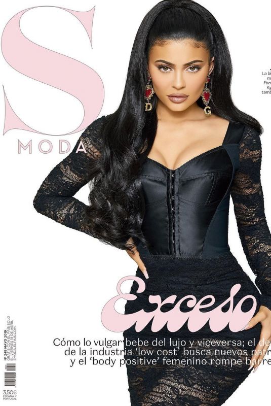 KYLIE JENNER on the Cover of S Moda, April 2019