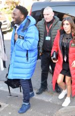 KYM MARSH on the Set of Coronation Street in Manchester 04/12/2019