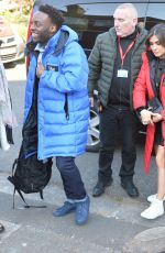KYM MARSH on the Set of Coronation Street in Manchester 04/12/2019