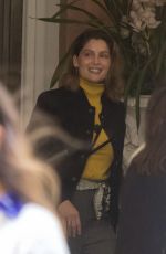 LAETITIA CASTA Leaves Hotel St. Regis in Rome 04/06/2019