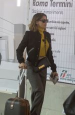 LAETITIA CASTA Leaves Hotel St. Regis in Rome 04/06/2019