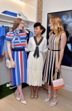 LARSEN THOMPSON at Tory Burch & Daily Celebrate Spring with Tory Burch Eau de Parfum in Beverly Hills 04/23/2019