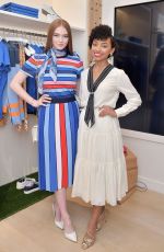 LARSEN THOMPSON at Tory Burch & Daily Celebrate Spring with Tory Burch Eau de Parfum in Beverly Hills 04/23/2019