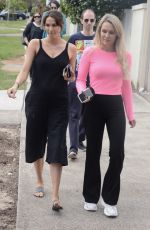 LAURA BYRNE and FLORENCE ALEXANDRA Out for Breakfast in Bondi 04/01/2019