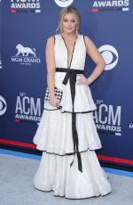 LAUREN ALAINA at 2019 Academy of Country Music Awards in Las Vegas 04/07/2019