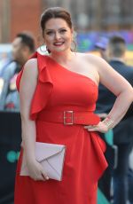 LAUREN ASH Leaves AOL Build Series in New York 04/04/2019