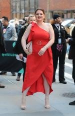 LAUREN ASH Leaves AOL Build Series in New York 04/04/2019