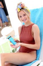 LAUREN BUSHNELL in Swimsuit at Neutrogena Hydro Boost Haus in Palm Springs 04/11/2019