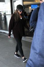 LEA MICHELE at LAX Airport in Los Angeles 04/14/2019