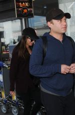 LEA MICHELE at LAX Airport in Los Angeles 04/14/2019