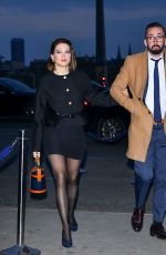LEA SEYDOUX Arrives at Diner du Cinema - Madame Figaro in Paris 04/12/2019