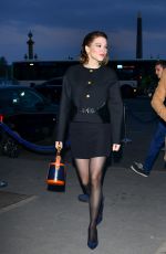 LEA SEYDOUX Arrives at Diner du Cinema - Madame Figaro in Paris 04/12/2019