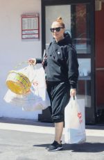 LEAH REMINI Shopping at CVS in Los Angeles 04/20/2019