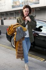 LENA HEADEY Out and About in London 04/12/2019