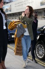 LENA HEADEY Out and About in London 04/12/2019
