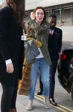 LENA HEADEY Out and About in London 04/12/2019
