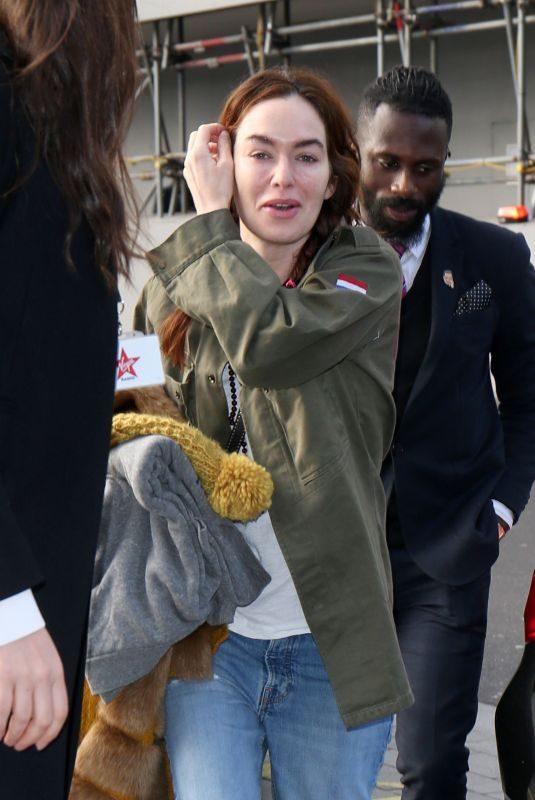 LENA HEADEY Out and About in London 04/12/2019