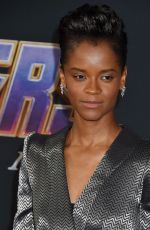 LETITIA WRIGHT at Avengers: Endgame in Los Angeles 04/22/2019