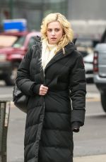 LILI REINHART Arrives on the Set of Hustlers in New York 04/08/2019