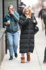 LILI REINHART Arrives on the Set of Hustlers in New York 04/08/2019