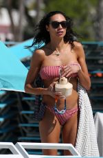 LILLY BECKER in BIkini at a Beach in Miami 04/11/2019