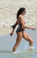 LILLY BECKER in BIkini at a Beach in Miami 04/11/2019