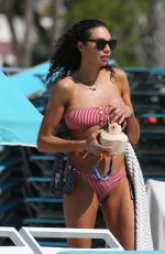 LILLY BECKER in BIkini at a Beach in Miami 04/11/2019