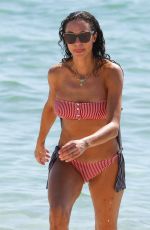 LILLY BECKER in BIkini at a Beach in Miami 04/11/2019