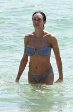 LILLY BECKER in Bikini in Miami Beach 04/12/2019