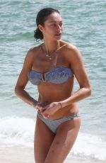 LILLY BECKER in Bikini in Miami Beach 04/12/2019