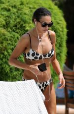 LILLY BECKER in Bikini on the Beach in Miami 04/10/2019