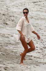 LILLY BECKER in Bikini on the Beach in Miami 04/10/2019