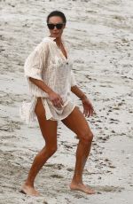 LILLY BECKER in Bikini on the Beach in Miami 04/10/2019