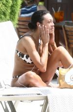 LILLY BECKER in Bikini on the Beach in Miami 04/10/2019