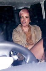 LILY ALLEN Leaves Technicolour Odyssey Campaign Launch Party in London 04/04/2019