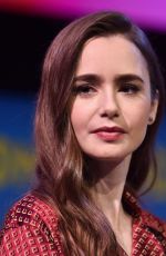 LILY COLLINS at Deadline Contenders Emmy Event in Los Angeles 04/07/2019