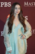 LILY COLLINS at Les Miserables Premiere in New York 04/08/2019