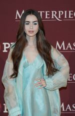 LILY COLLINS at Les Miserables Premiere in New York 04/08/2019