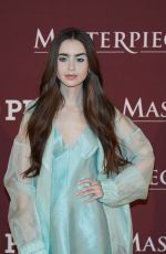 LILY COLLINS at Les Miserables Premiere in New York 04/08/2019
