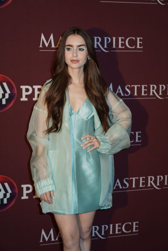LILY COLLINS at Les Miserables Premiere in New York 04/08/2019
