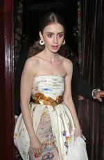 LILY COLLINS  at Tolkien Premiere After-party at Loulou