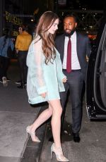LILY COLLINS Heading to Les Miserables Premiere in New York 04/08/2019