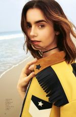 LILY COLLINS in Grazia Magazine, Italy April 2019