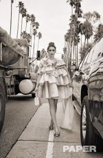 LILY COLLINS in Paper Magazine, April 2019