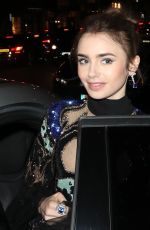 LILY COLLINS Leavea Extremely Wicked, Shockingly Evil and Vile Premiere After-party in London 04/24/2019
